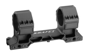 KRAFFT ZFM PV2 Blockmontage 34 mm mit 20 MOA in Schwarz – Ansicht schräg von rechts
