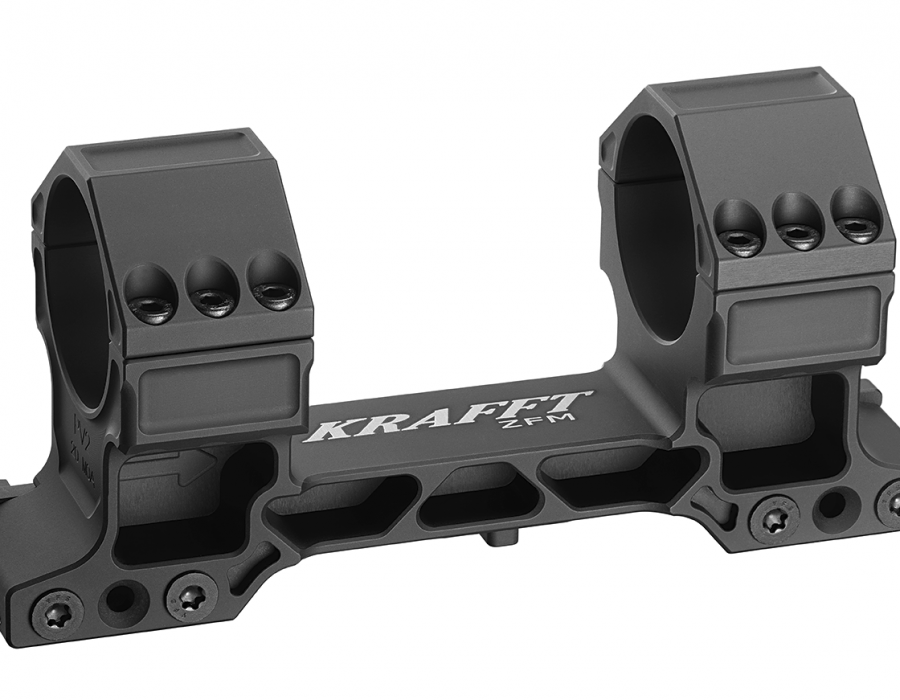 Blockmontage schwarz matt Blockmontage Klemmdurchmesser 30mm